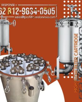 stainless steel 304 316l housing multi cartridge filter bag indonesia