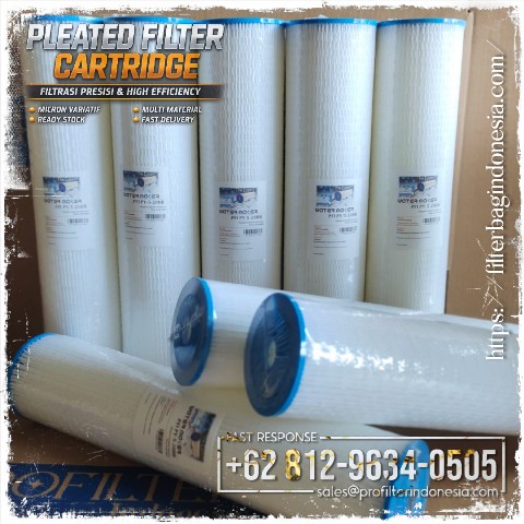 Big Blue Pleated Filter Cartridge 20 inch