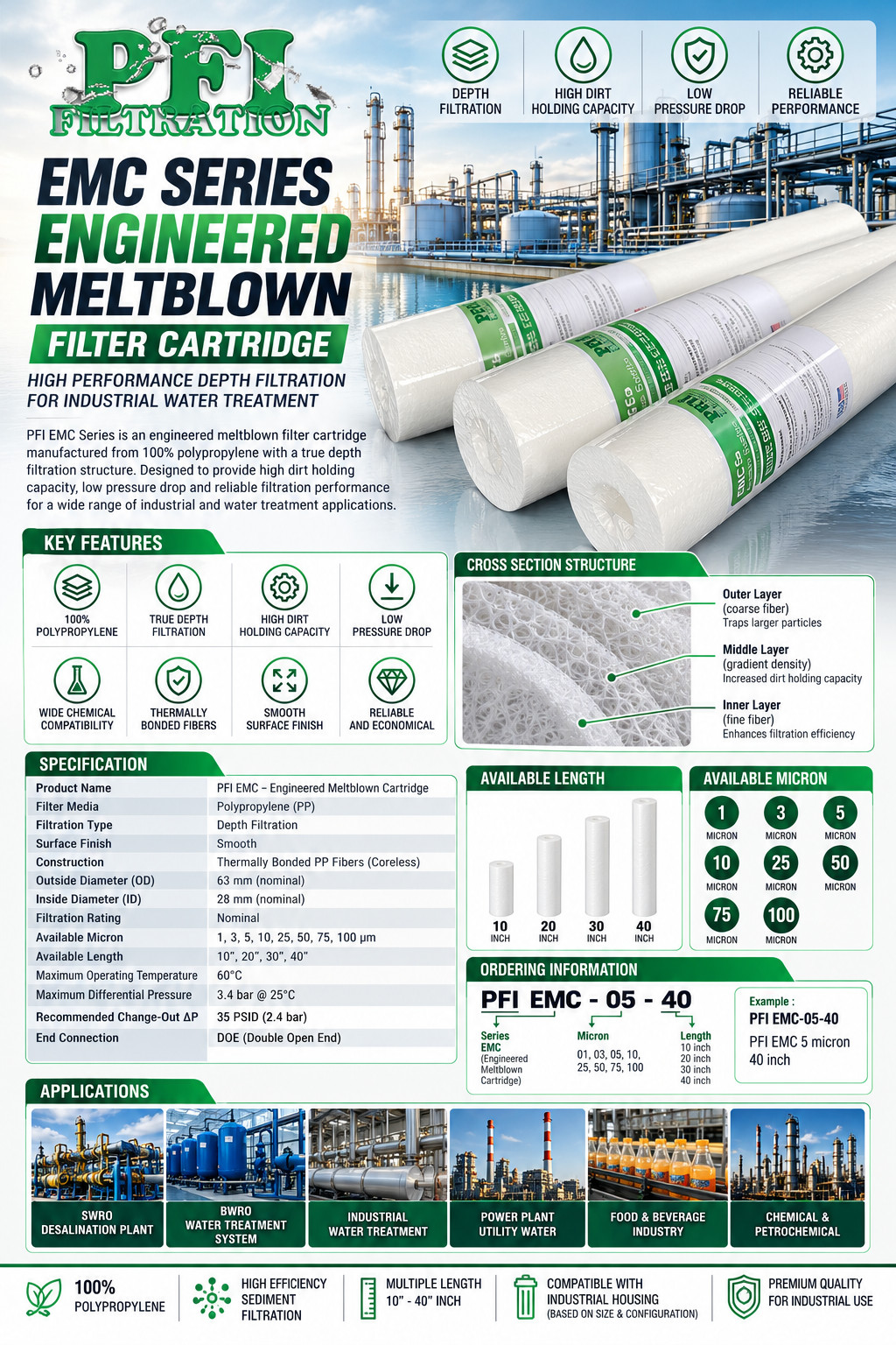 Brochure Filtrasi Industrial EMC Series